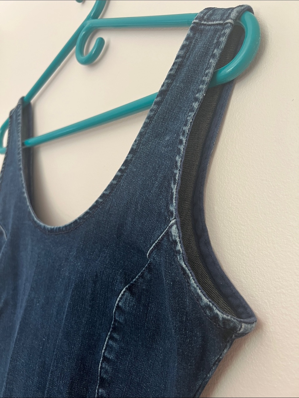 Guess • Women’s S • Dark Navy Denim Tank Dress - Picture 8 of 10